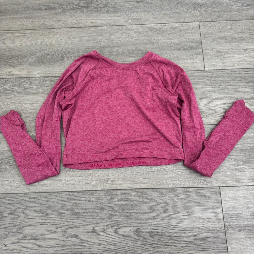 Lululemon Swiftly Tech Cropped Long-Sleeve Shirt 2.0